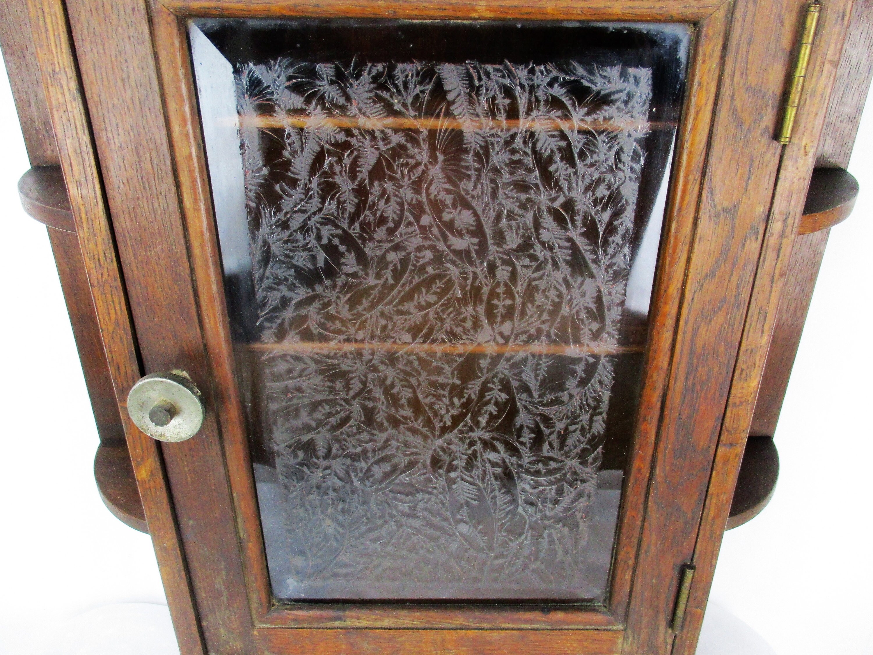 Antique Brass Wall Cabinet