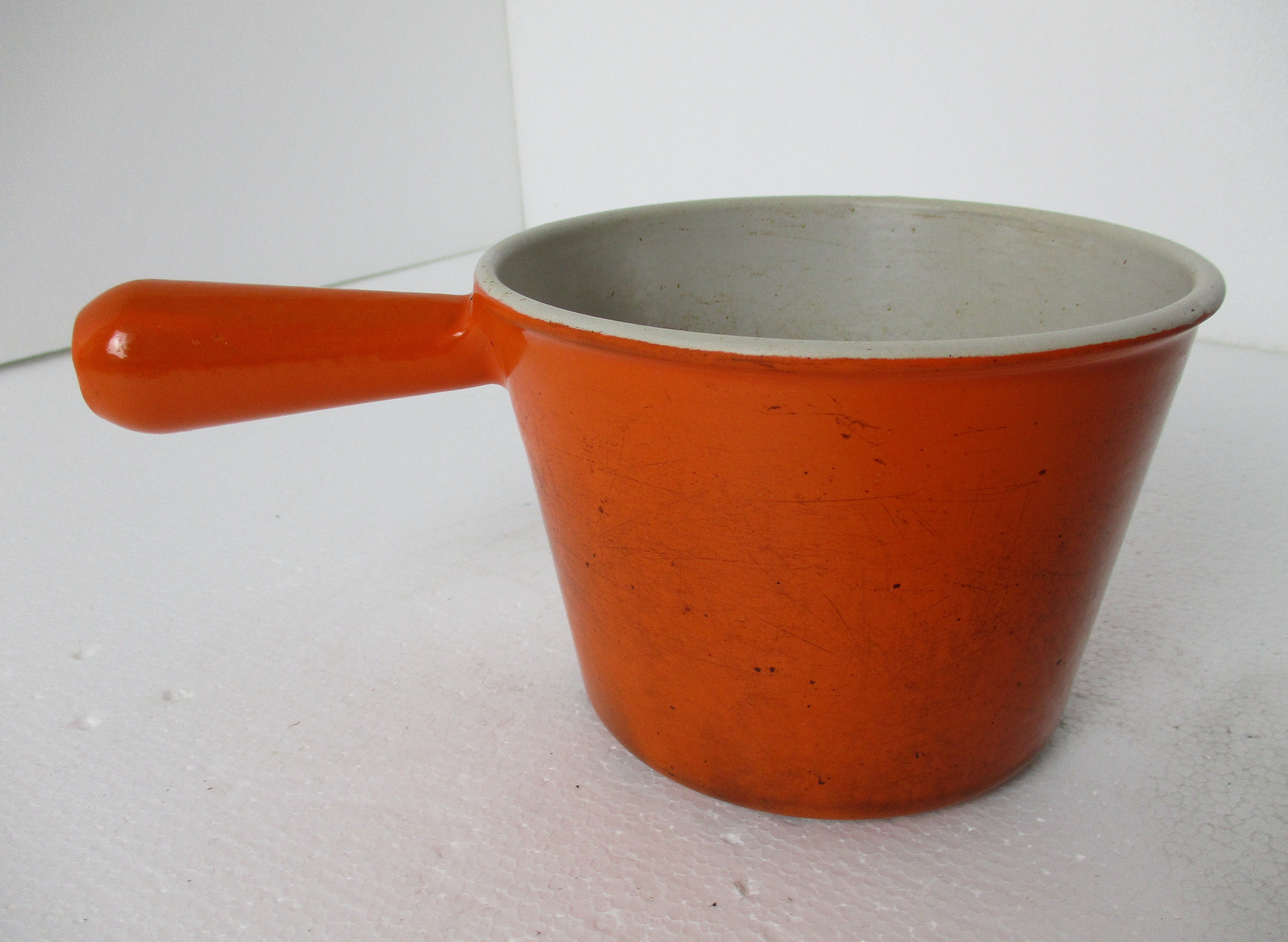 Vintage Le Creuset France Orange Large Dutch Oven Casserole French  Authentic - Collectors in the House