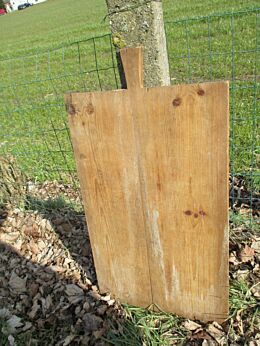 Antique XL Oven Chopping Cutting Serving Board Pine Wood Authentic Rustic 30.31"