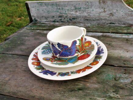 Villeroy and Boch Acapulco Breakfast for One set Cup Saucer Desert Salad plate