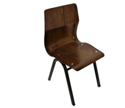 children's School Kindergarten Chair Vintage Retro Plywood Thur op Seat vintage