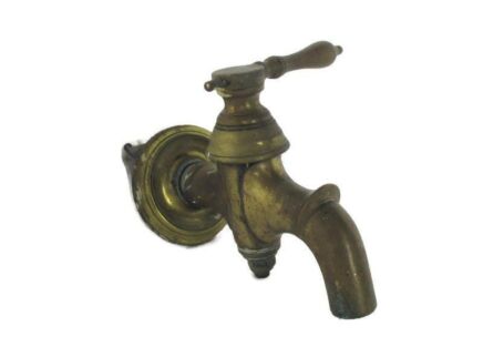 Large Antique Faucet Tap Architectural Industrial Barn Country Farmhouse Sink Reclaimed