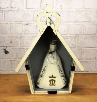 Our Lady Virgin Mary Madonna Infant Child Blue Chapel Outdoor Hanging Protection