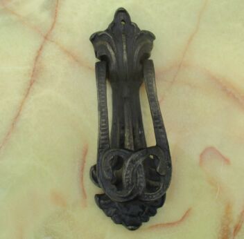 Gorgeous Bronze Door Knocker Knob Antique Architectural