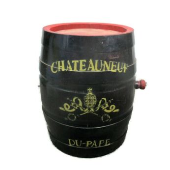 Authentic French Châteauneuf du Pape Wine Barrel France Vineyard HTF Collector