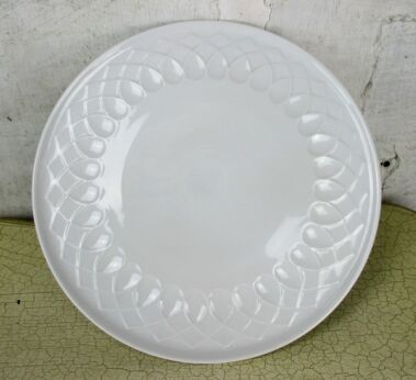 Footed Cake stand White Porcelain Bavaria Schumann Germany