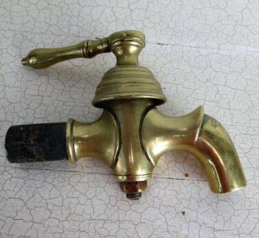 XL Antique Faucet Tap Architectural Industrial Barn Sink Reclaimed WOW HTF