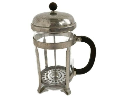 EXC PYREX Chambord   French Press Coffee Maker Plunger Melior France Stainless steel