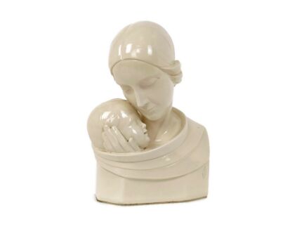 Bust Mother and Child Art Piece Verlinden Lier Plaster Tenderness Gorgeous 