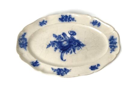 Villeroy and Boch Blue and White antique Serving Fish Vegetable  tray Dish Platter