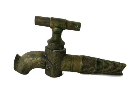 Antique Faucet Tap Architectural Industrial Barn Country Farmhouse Sink Reclaimed French  Signed