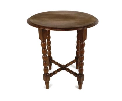 Bobbin Legs Wood Side Occasional Wine Table Pedestal Plant Stand   Barn Country style Beautiful