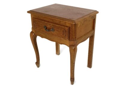 Nightstand End table Dresser Bedroom  Vanity Cabinets Louis XVI style Louis XV Vintage Wood 