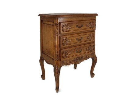 Vintage Chest of Drawers Bedroom Cabinet End table Nightstand Louis XV style beautiful