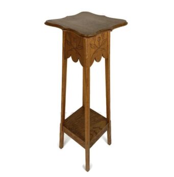 XL Art Nouveau Deco Pedestal Table Plant Flower Stand Side Table Two Tier Barn Country style 