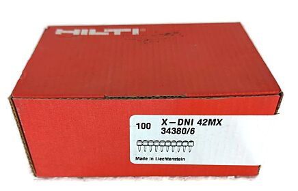 5 boxes new 500 pcs total  x collated concrete nails - for Hilti DNI 42 MX 34380/6