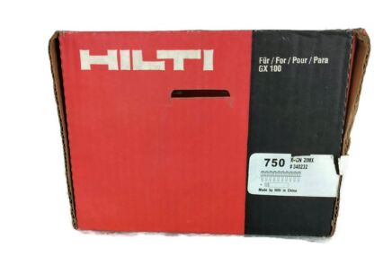 Hilti X-GN 20MX 340232 Concrete Nails - Pack of 750  New Made in China for Hilti vintage