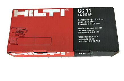 HILTI GC 11 | GC11 Gas Cartridge NEW (EXPIRED) for HILTI GX 100 Nailer-