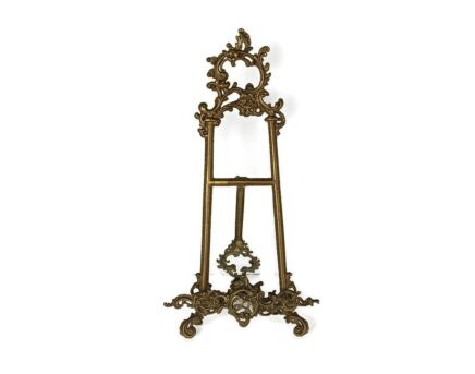 Stunning easel brass ornate for pictures or paintings decorative vintage 