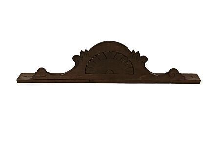 Beautiful  Antique hand carved wood wooden pediment over door architectural reclaimed