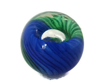 Paperweight Presse Papier hand Blown Art Glass  vintage 