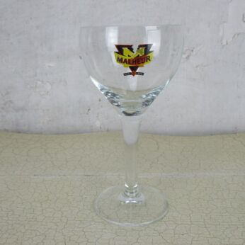 Malheur Stemmed Belgian Ale Glass Chalice Goblet Buggenhout Belgium Brewery