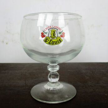 Premium Kriek St Louis Belgian Brewery Beer Chalice Tulip Goblet Glass