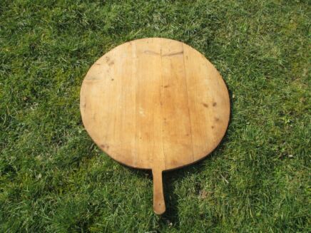 XL Oval Oven Chopping Cutting Serving Board Wood Authentic Rustic 30.90"