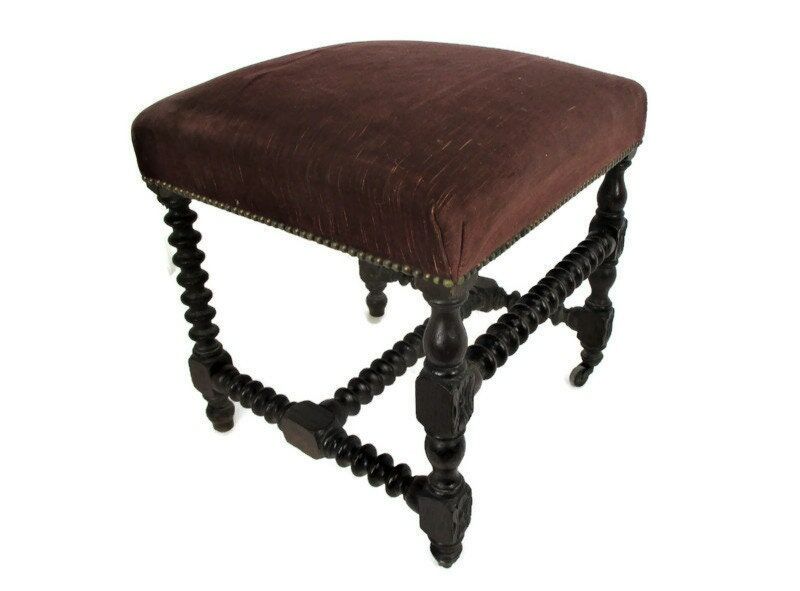 Footstool with Wheels