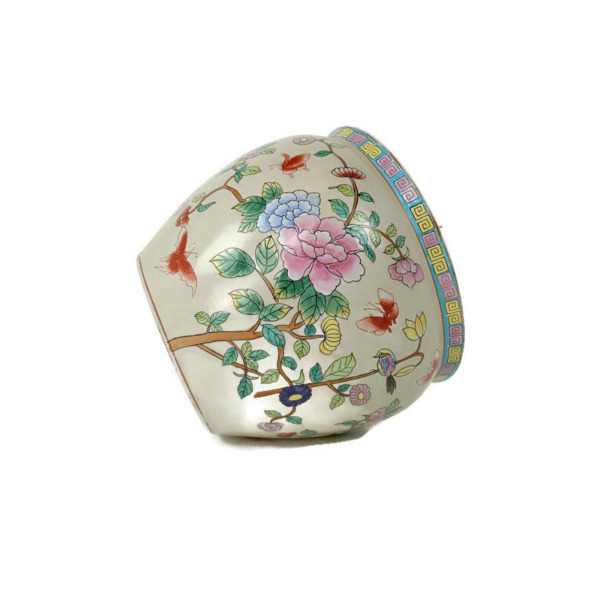 Colorful Famille Rose Chinese Ceramic Porcelain Jardiniere Planter