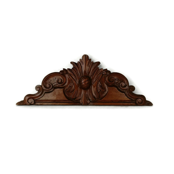 Carved Wooden Pediment Medallion Over door Architectural Gorgeous ...